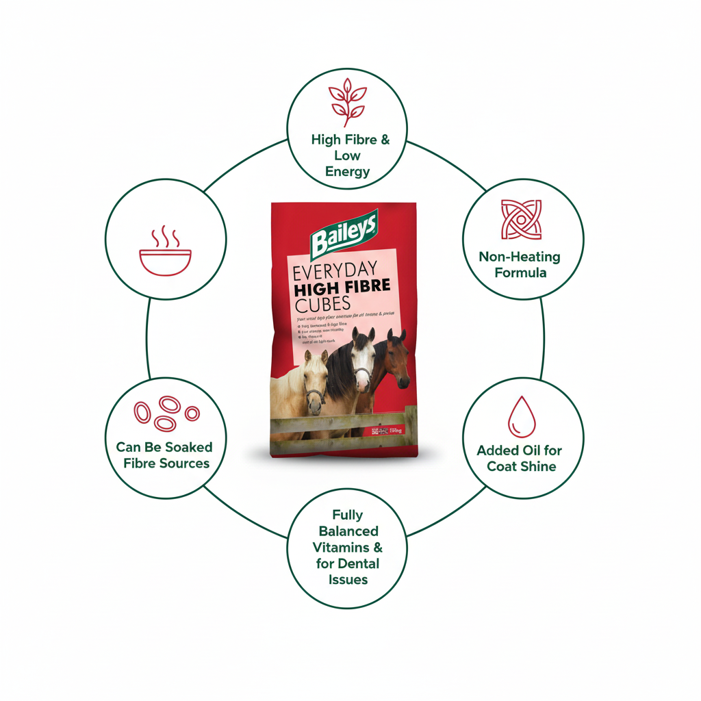 Baileys Everyday High Fibre Cubes Infographic