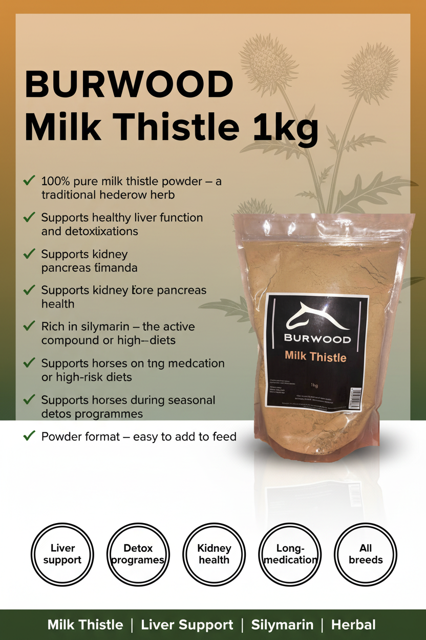 Burwood Milk Thistle 1kg Infographic
