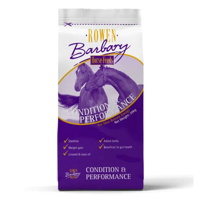 Rowen Barbary Condition & Performance 20kg - High Oil Blend - Free P&P