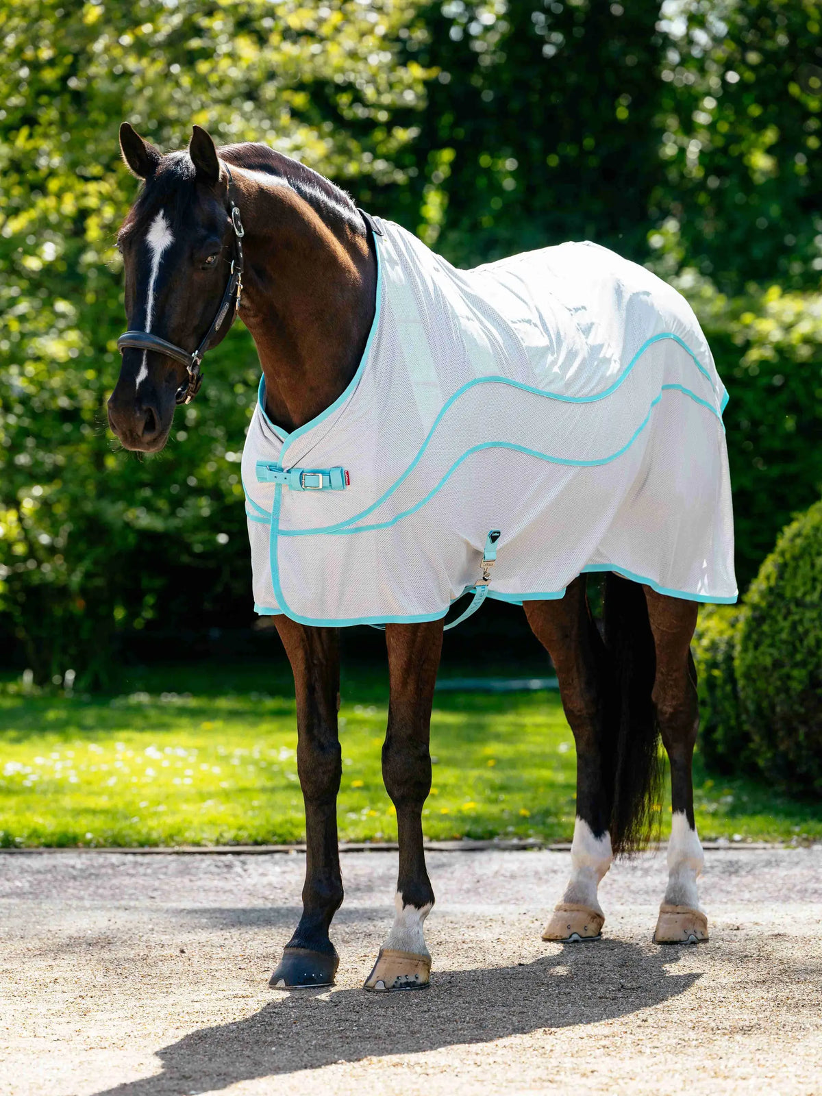 LeMieux Crystal Cooler Rug Grey