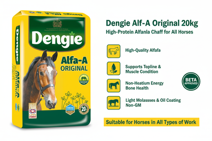 Dengie Alfa-A Original Infographic with Packshot