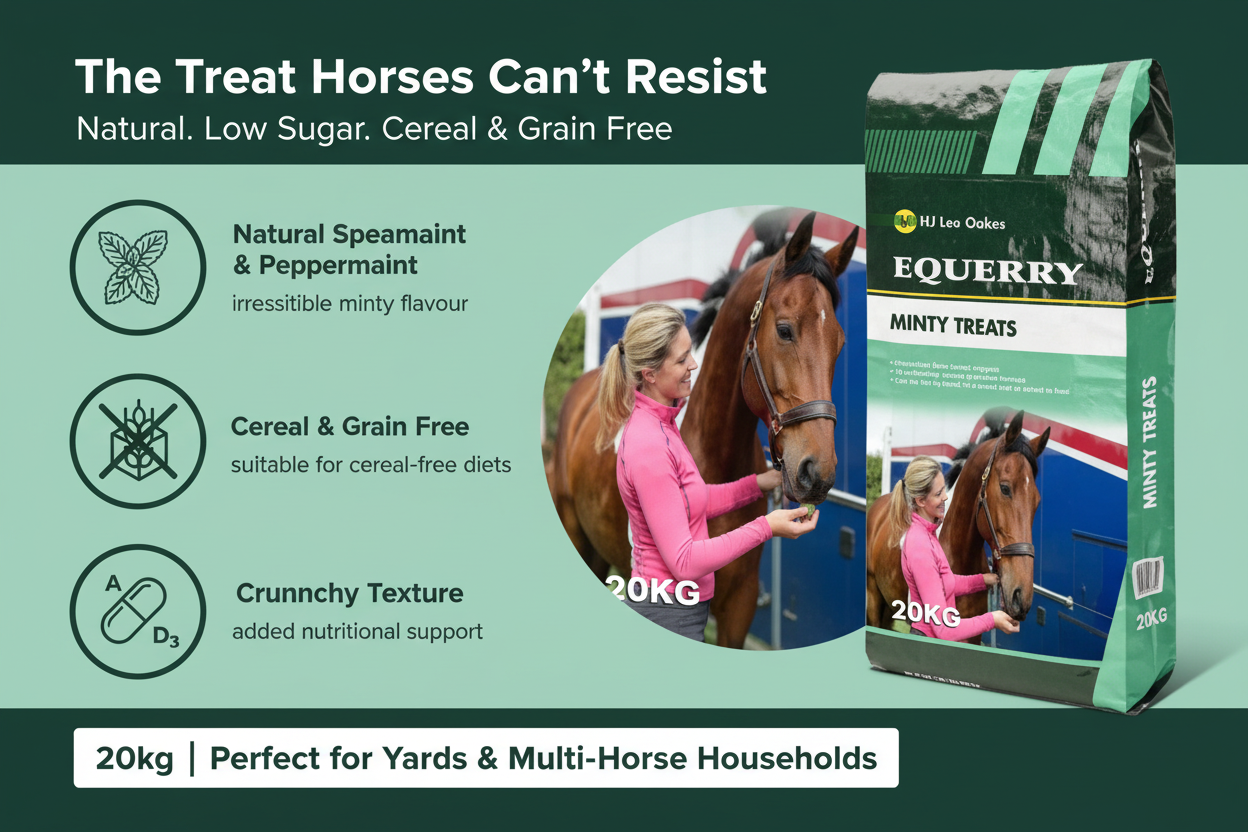 Equerry Minty Horse Treats 20kg Infographic