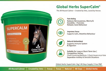 Global Herbs SuperCalm Infographic