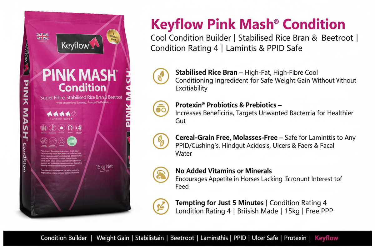 Keyflow Pink Mash Condition Infographic