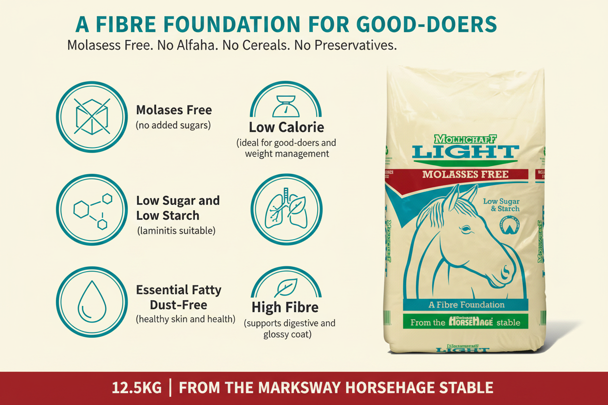 Marksway Mollichaff Light 12.5kg Infographic