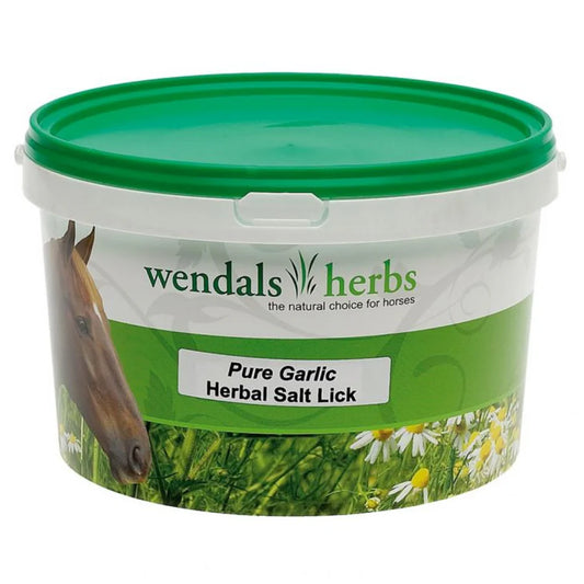 Wendals Pure Garlic Salt Lick 3.5kg