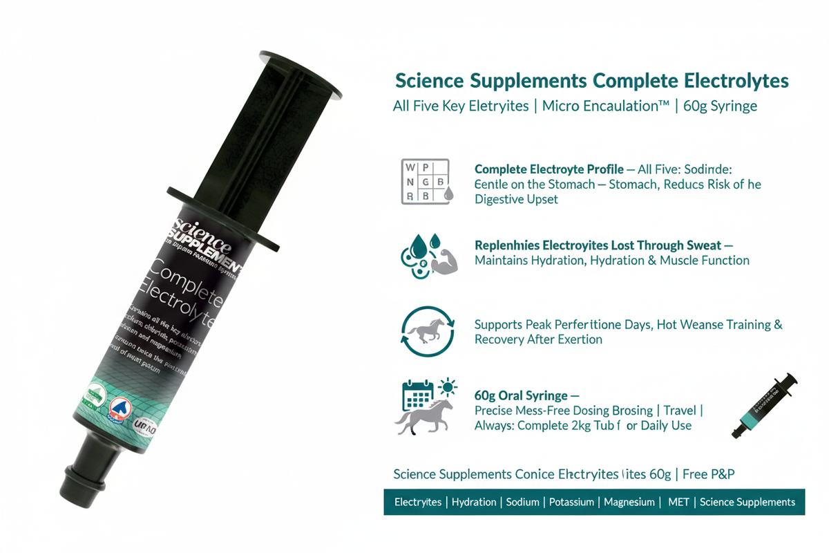 Science Supplements Complete Electrolytes Infographic