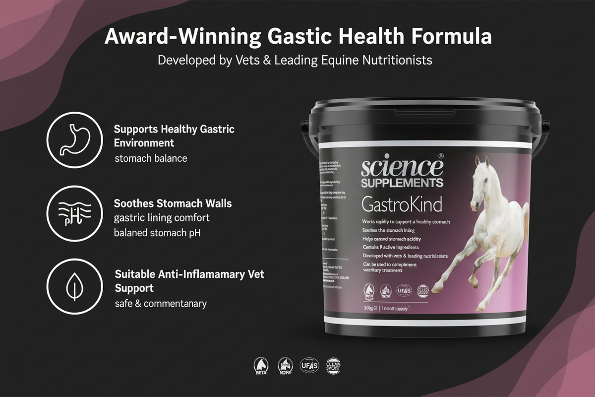 Science Supplements GastroKind 3kg Infographic