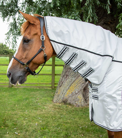Premier Equine ShowerTex Fly Rug with Surcingles Silver