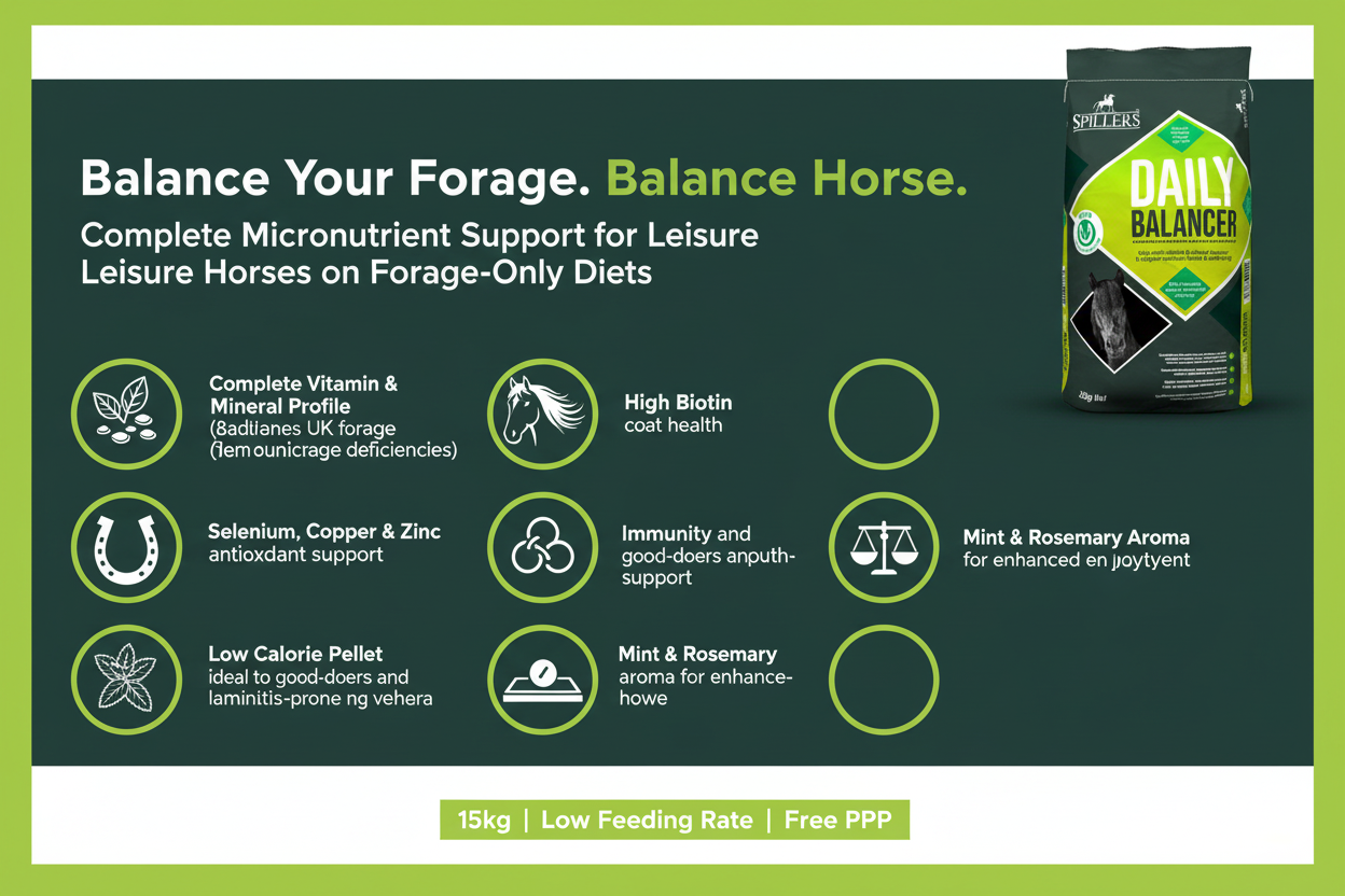 Spillers Daily Balancer 15kg Infographic