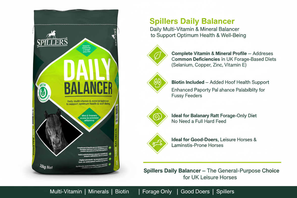 Spillers Daily Balancer Infographic