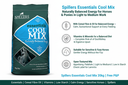 Spillers Essentials Cool Mix Infographic