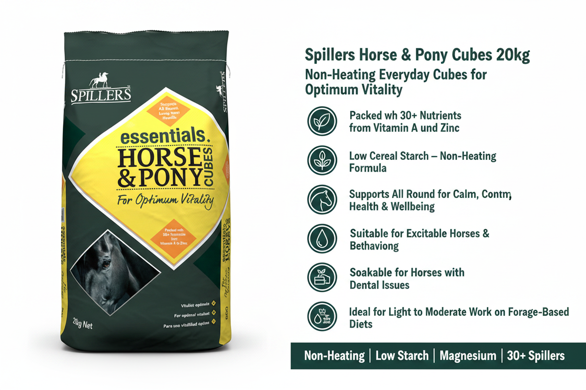 Spillers Horse & Pony Cubes Infographic
