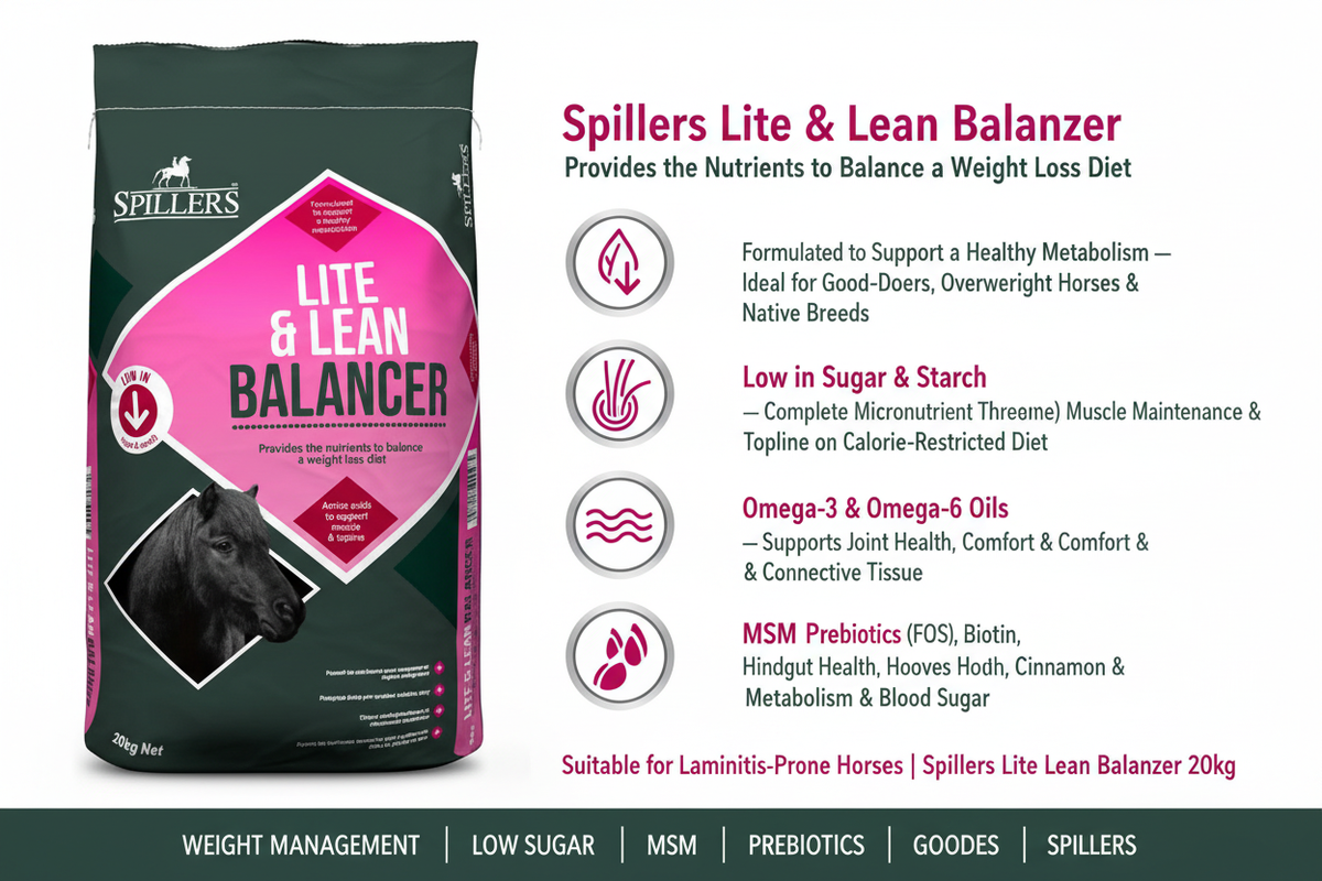 Spillers Lite & Lean Balancer Infographic
