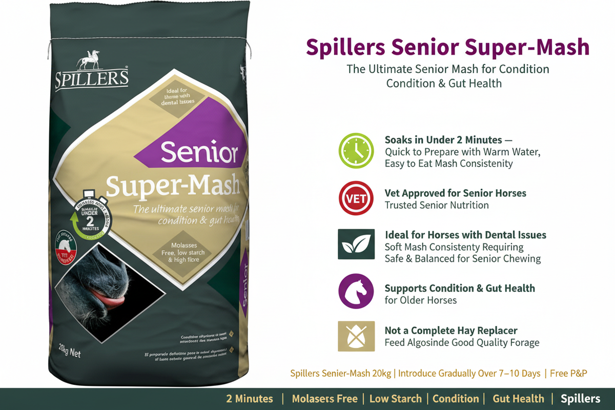Spillers Senior Super-Mash Infographic