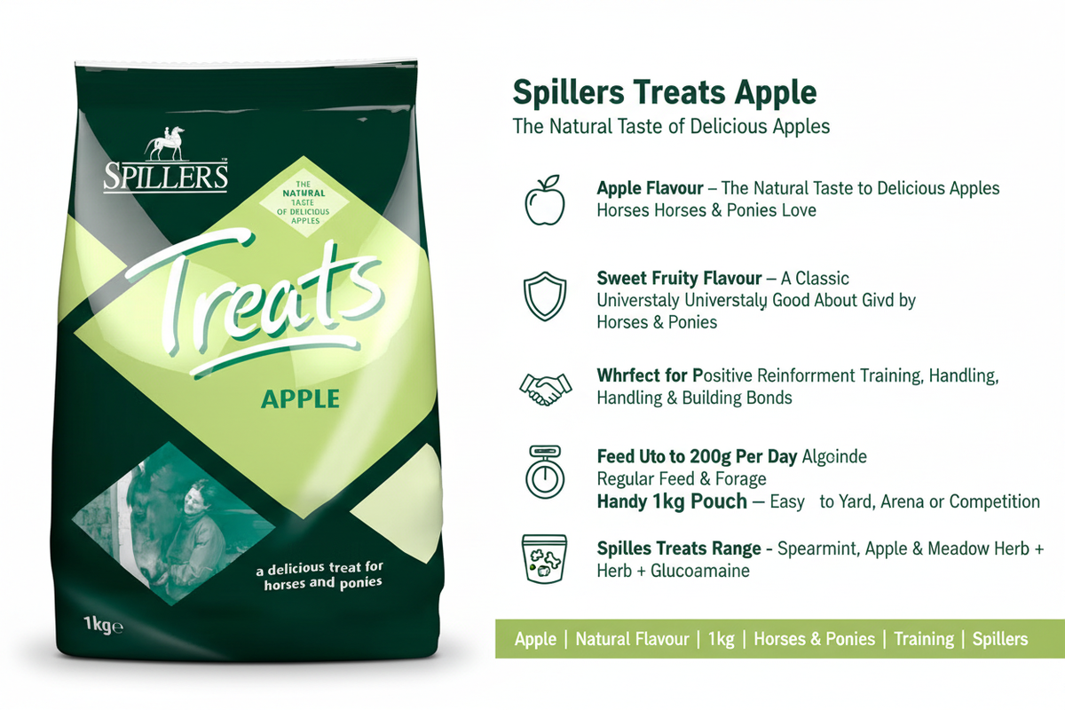 Spillers Treats Apple Infographic