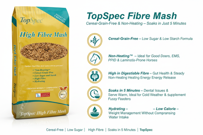 TopSpec High Fibre Mash Infographic