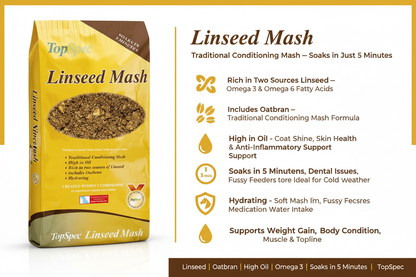 TopSpec Linseed Mash Infographic