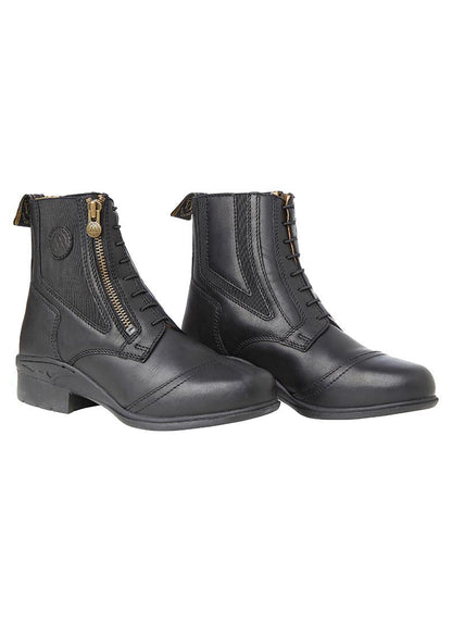 Mountain Horse Valkyria Side Zip Paddock Boots Black