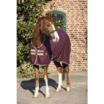 Horseware Amigo Stable Sheet Fig/Navy/Tan