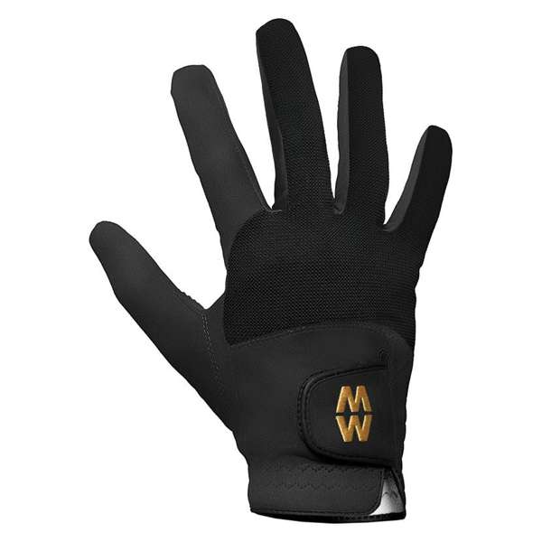 MacWet Mesh Short Cuff Gloves Black