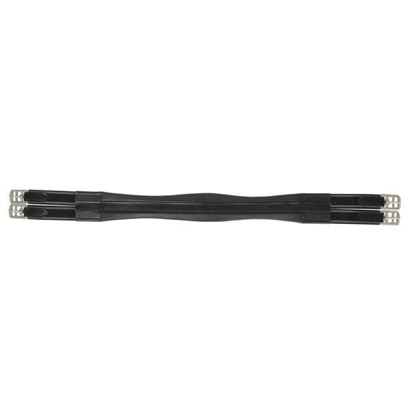 Hy Equestrian Leather Padded Atherstone Girth Elasticated Both Ends