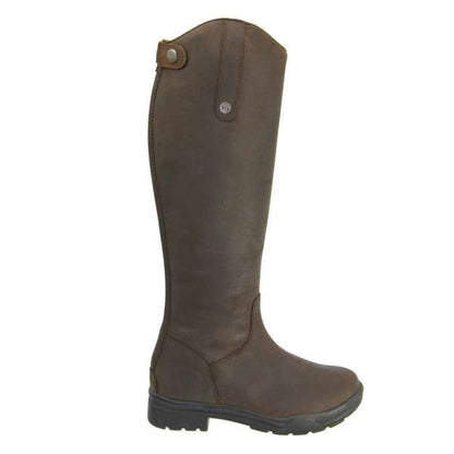 Hy Equestrian Waterford Country Riding Boots Dark Brown