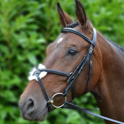 Hy Equestrian Mexican Bridle With Rubber Grip Reins