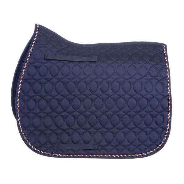Hy Equestrian Deluxe Saddle Pad With Cord Binding
