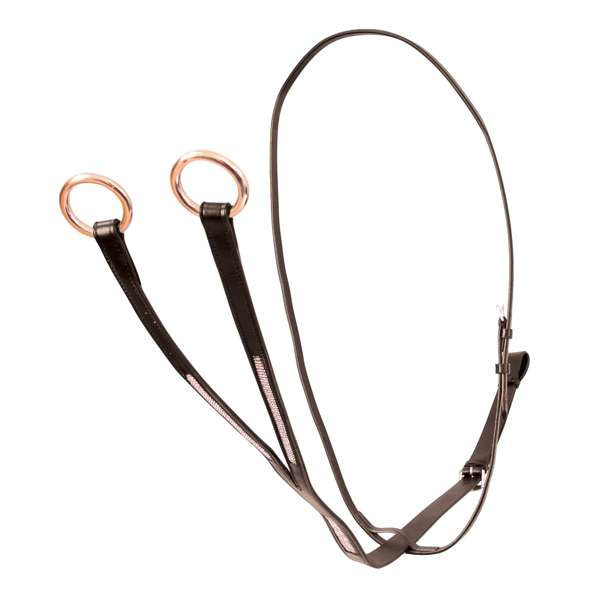 Hy Equestrian Rosciano Rose Gold Martingale