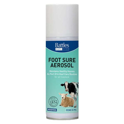 Battles Foot Sure Aerosol