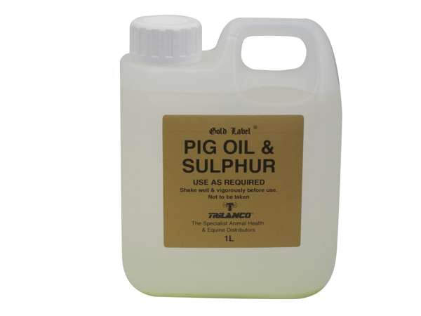 Gold Label Pig Oil & Sulphur 1 Litre