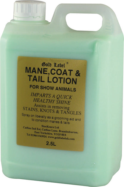 Gold Label Mane Tail & Coat Lotion