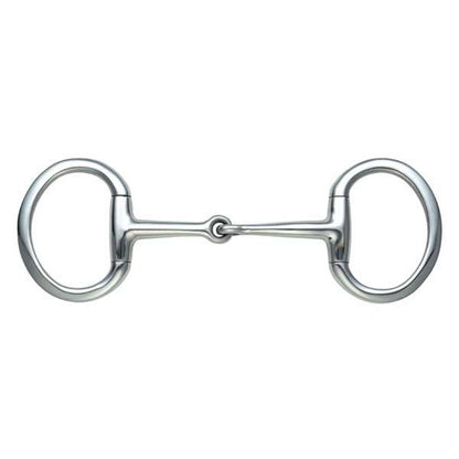 Shires Brass Alloy Flat Ring Jointed Eggbutt