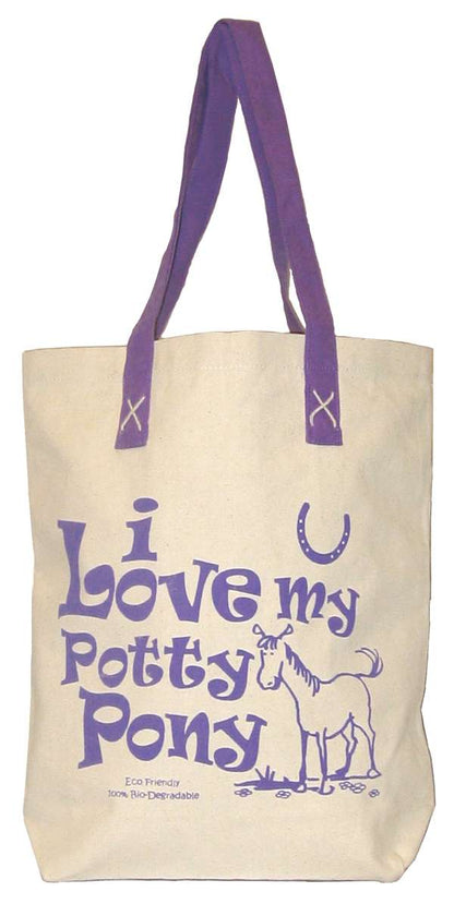 Moorland Rider Horsey Girl Shopper Bag