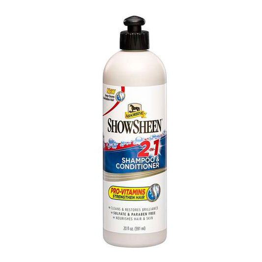 Absorbine Showsheen 2-In-1 Shampoo & Conditioner 591ml
