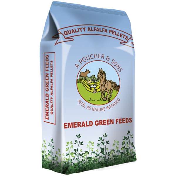 Emerald Green Alfalfa Pellets 20kg