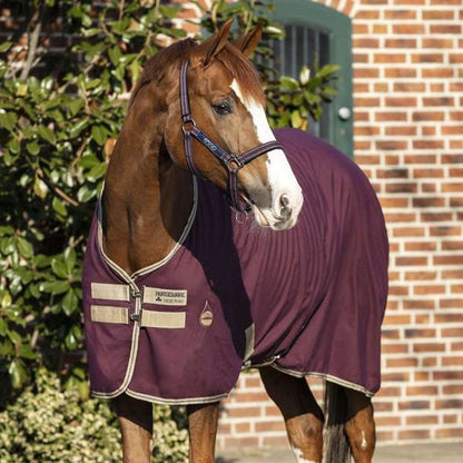 Horseware Amigo Stable Sheet Fig/Navy/Tan