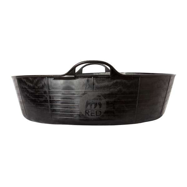 Red Gorilla Flexible Tub Shallow Black