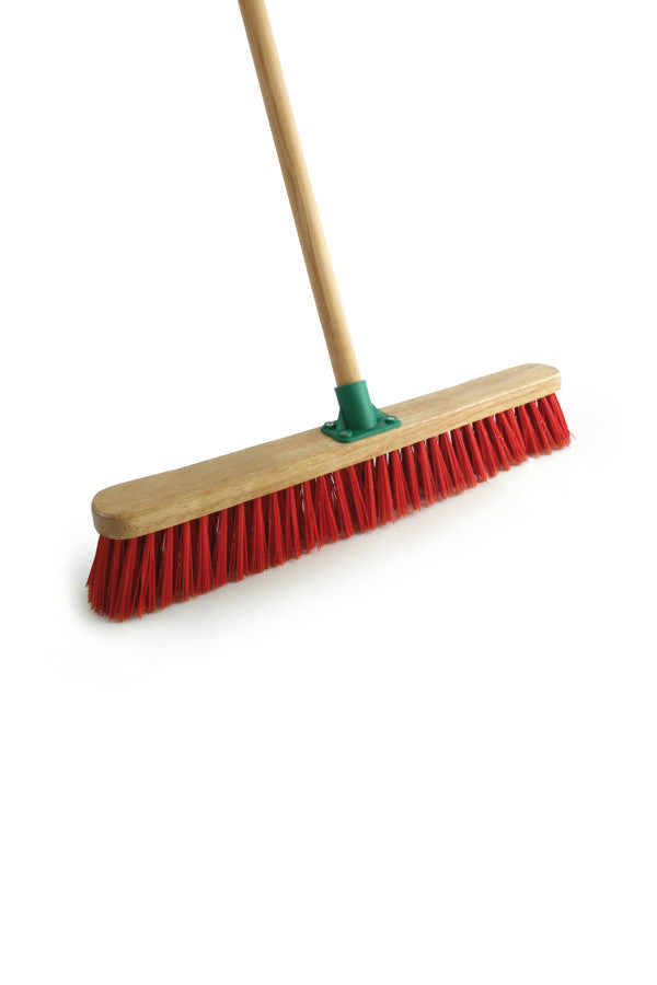 Broom Unvarnished Pvc With Handle