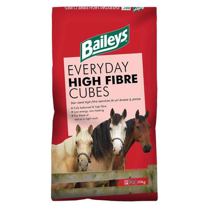 Baileys Everyday High Fibre Cubes 20kg - Free P&P