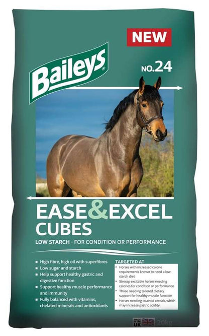 Baileys No. 24 Ease & Excel Cubes 20kg - Free P&P