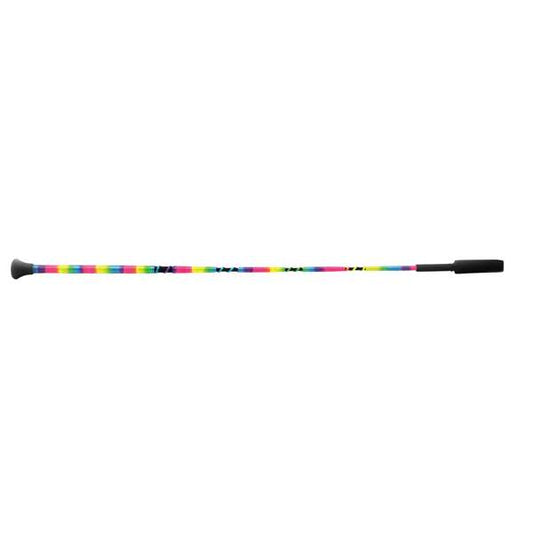 Hy Equestrian Multicoloured Riding Whip 66cm