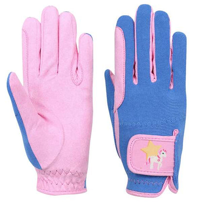 Little Rider Star In Show Kids Riding Gloves
