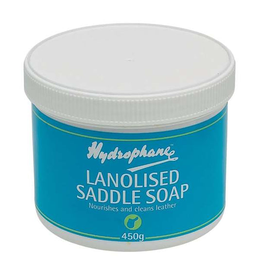 Hydrophane Lanolised Saddle Soap 450g