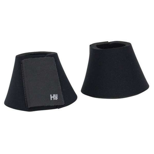 Hy Equestrian Neoprene Protect Over Reach Boots Black
