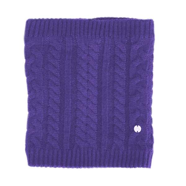 Hyfashion Meribel Cable Knit Snood Ultra Violet