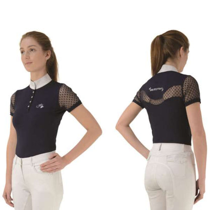 Hy Equestrian Lydia Lace Show Shirt
