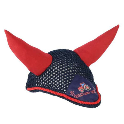 Hy Equestrian Tractors Rock Fly Veil Navy/Red