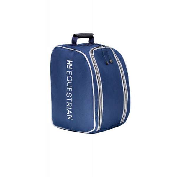 Hy Equestrian Helmet Bag Navy/Grey Equi Supermarket